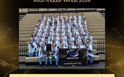 2024 Avon Indoor Winds – State Champions!